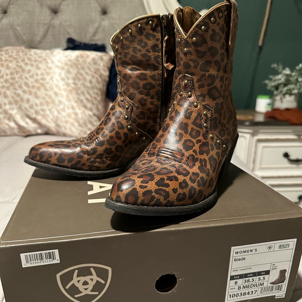 Ariat Leopard Boots